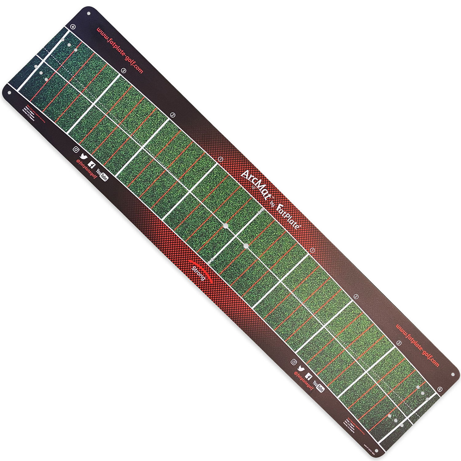FatPlate ArcMat Putting Stroke Path Trainer