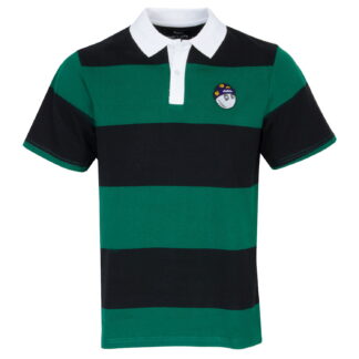 Malbon Wiz Striped Polo Shirt