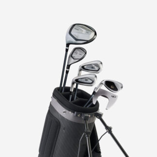 Half Set 6 Golf Clubs Left-handed Steel + Bag 100