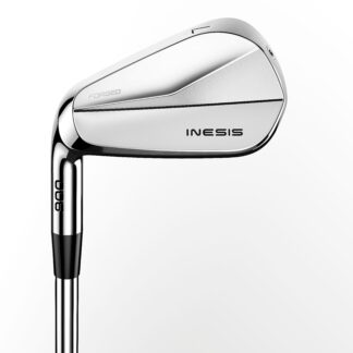 Set Of Golf Irons Left Handed Steel Size 1 High Speed - Inesis 900 Combo